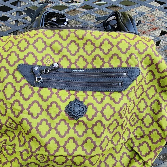 OrYany Leather Y2K Hobo Shoulder Slouchy Satchel Zip Pocket Bag Purse in Black - Picture 11 of 17